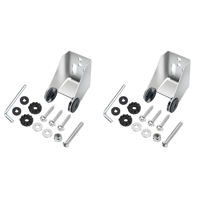 Fish Finder Transducer - 2개의 헤비듀티 금속 트랜스듀서 장착 브래킷
