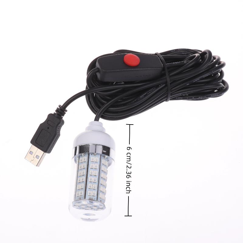 낚시를위한 4 가지 색상 수중 미끼 조명 5V USB  - Fish Finder Charger 리뷰 및 가격