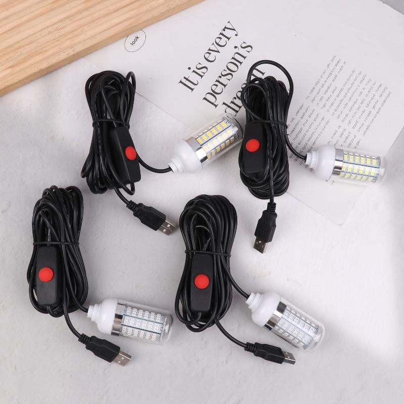 낚시를위한 4 가지 색상 수중 미끼 조명 5V USB  - Fish Finder Charger 리뷰 및 가격