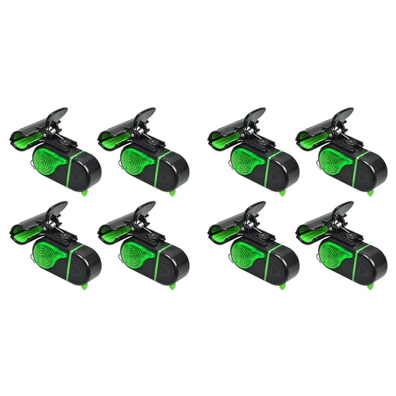 A06F-8PCS LED 조명이 있는 낚시 입질 경보기 - Bite Alarm 리뷰 및 가격