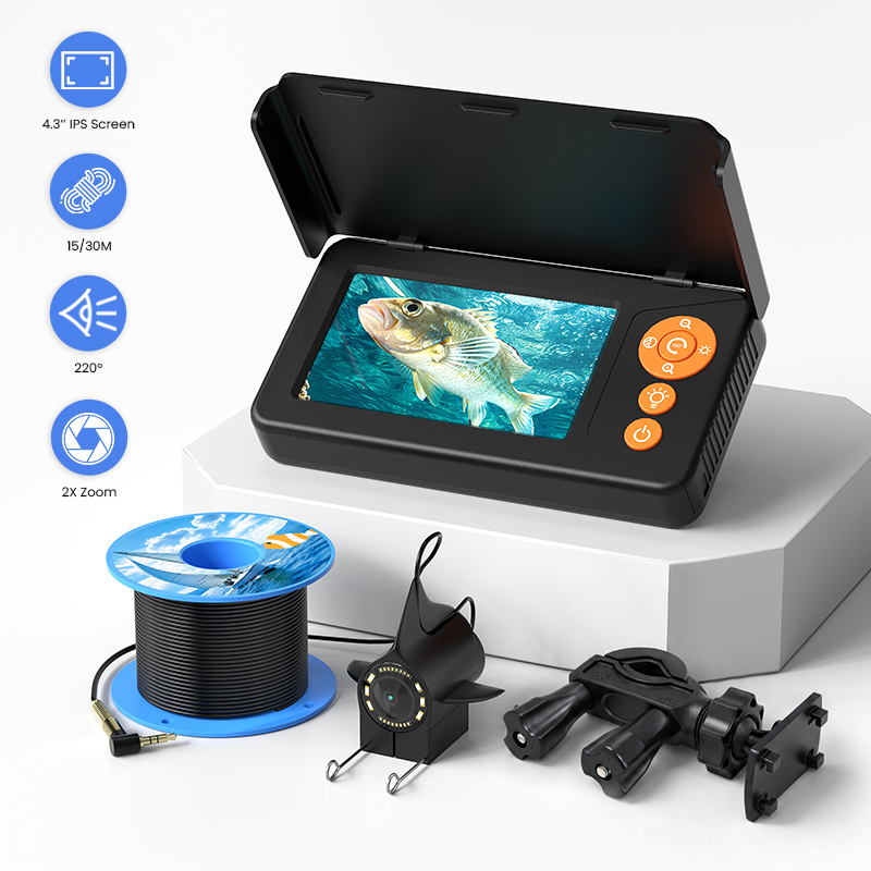 수중 어업용 카메라, 4.3인치 화면, 휴대용, 야간  - Fish Finder Cable 리뷰 및 가격