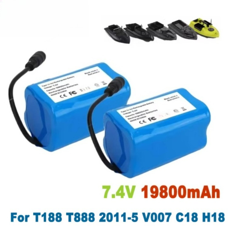 7.4V 19800mAh 배터리 USB 충전기 포함 T - Fish Finder Charger 리뷰 및 가격