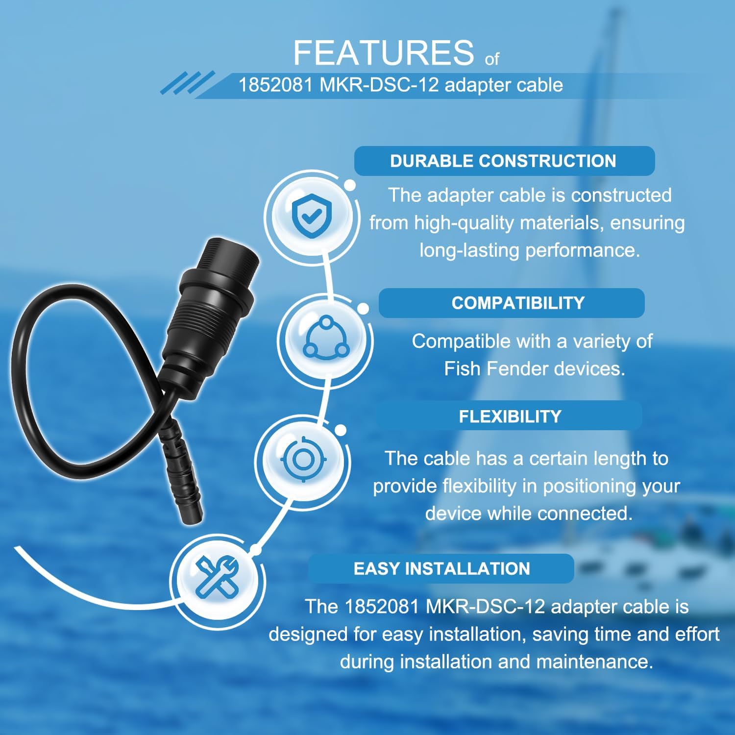 1852081 MKR-DSC-12 어댑터 케이블, 가민 - Fish Finder 리뷰 및 가격