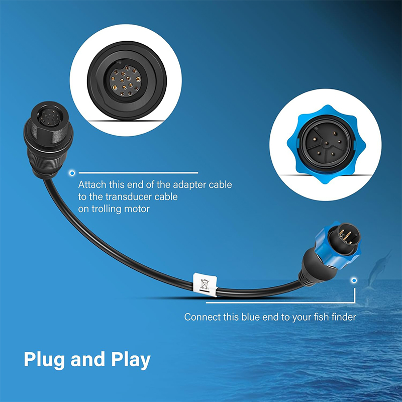 MKR-DSC-10 1852077 로렌스 7핀 어군탐지 - Fish Finder Cable 리뷰 및 가격