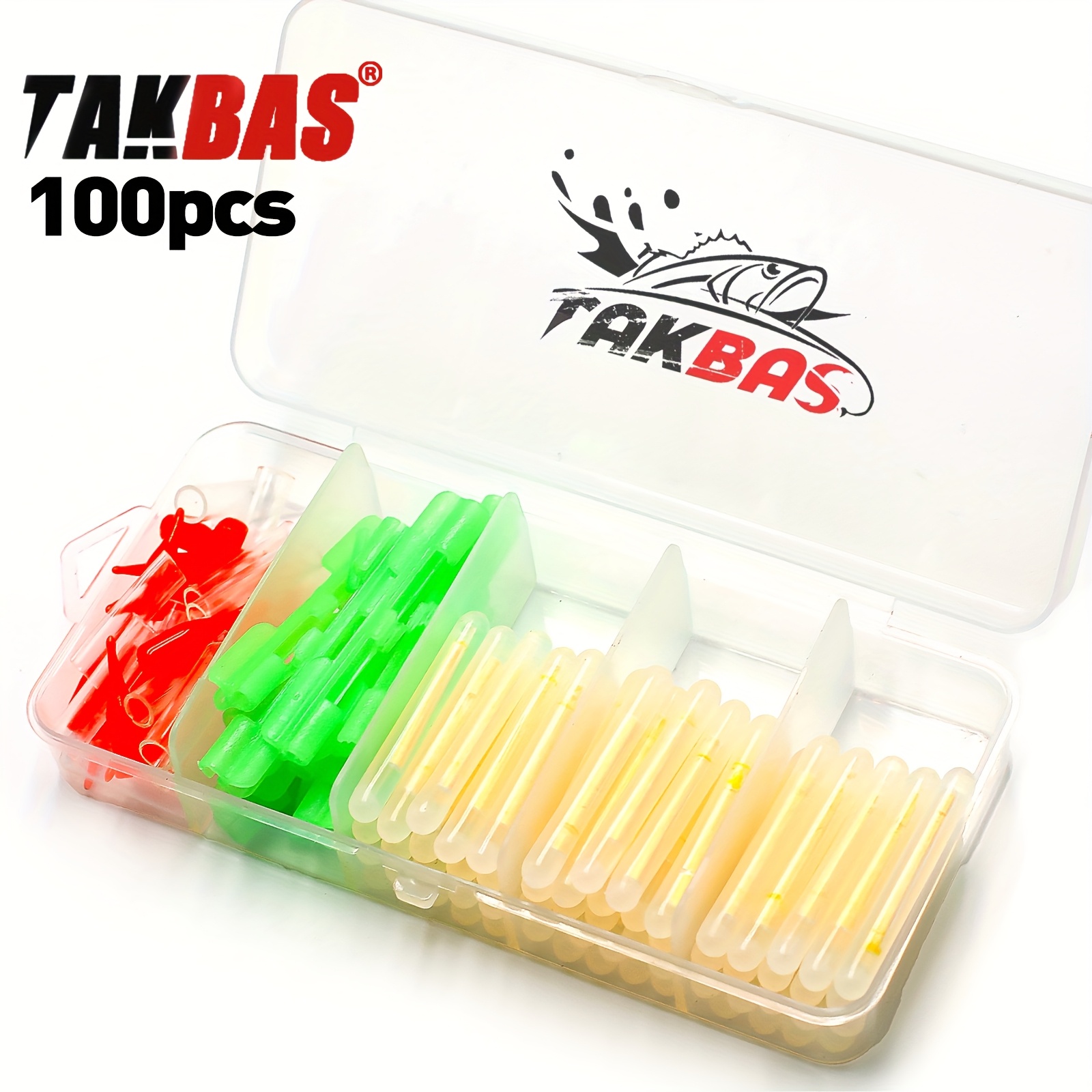 100PCS 낚시 글로우 스틱 세트, 막대 팁 조명 야 - Bite Alarm 리뷰 및 가격